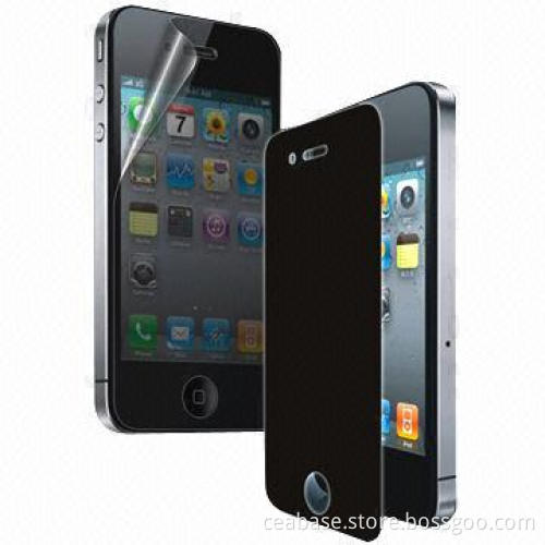 Screen Protectors for iPhone 4, Privacy, Anti-scratch, -glare, Dust- and Water-resistant